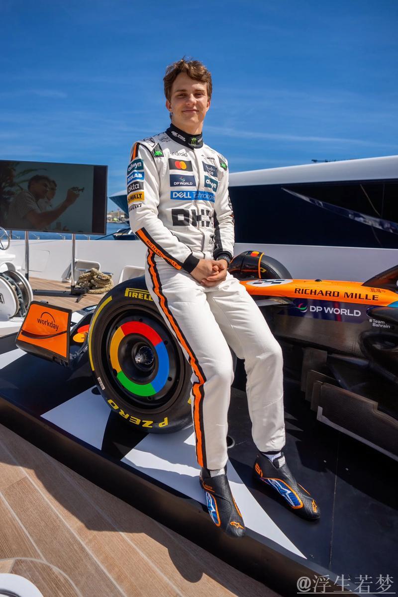 皮亚斯特里超车诺里斯 升至第二名 皮亚斯特里超车诺里斯 升至第二名